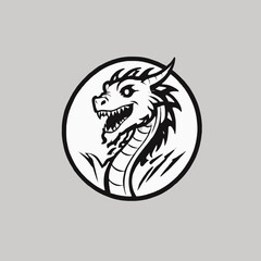 Dragon Logo EPS Format Design Very Coo