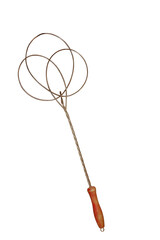 Carpet beater on isolated transparent background