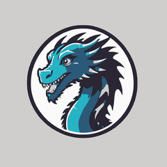 Dragon Logo EPS Format Design Very Cool