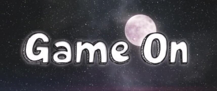 Game On Font Animation