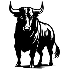 Buffalo Sketch Drawing.