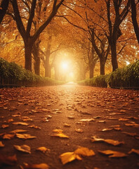 autumn in the park