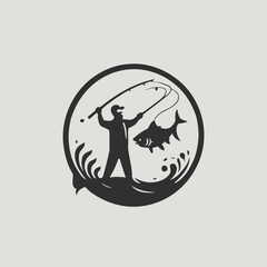 Fish Logo EPS Format Design Very Cool