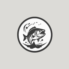 Fish Logo EPS Format Design Very Cool