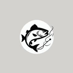 Fish Logo EPS Format Design Very Cool