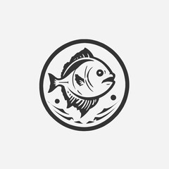 Obraz premium Fish Logo EPS Format Design Very Cool