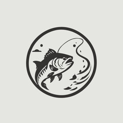 Fish Logo EPS Format Design Very Cool