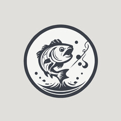 Fish Logo EPS Format Design Very Cool
