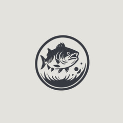 Fish Logo EPS Format Design Very Cool