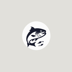 Obraz premium Fish Logo EPS Format Design Very Cool