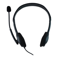 Headphone Isolated Transparent