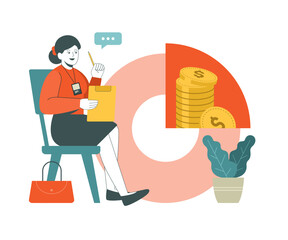 businessman with money