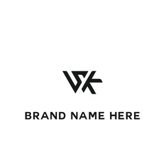 SK logo. S K design. White SK letter. SK, S K letter logo design. Initial letter SK linked circle uppercase monogram logo. S K letter logo vector design.	
