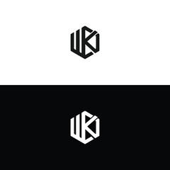 WK logo. W K design. White WK letter. WK, W K letter logo design. Initial letter WK linked circle uppercase monogram logo. W K letter logo vector design.	
