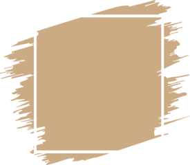Grunge paint stroke with square frame	
