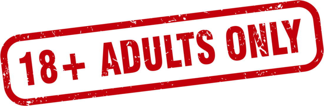 18+ red sign stamp, adults only red rubber seal stamp
