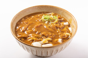 牛スジ　カレーうどん
