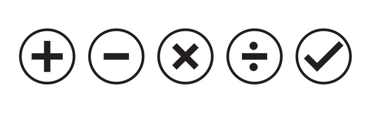 Symbol series icons with transparent background. vector illustration icons. eps, png, jpg 