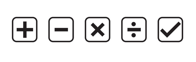 Symbol series icons with transparent background. vector illustration icons. eps, png, jpg 