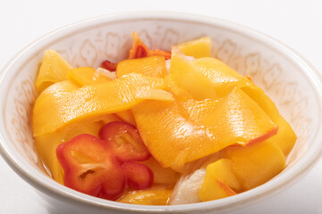 コリンキー（岩手県産）の甘酢漬け