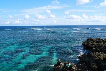 Fototapeta na wymiar Imugya Marine Garden, Miyako Island - Okinawa