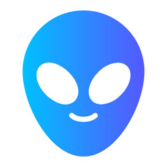 alien gradient icon