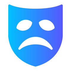 drama gradient icon
