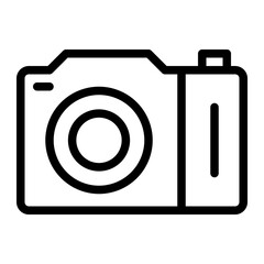 documentary line icon