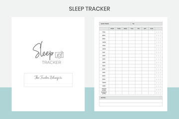 Sleep Tracker Kdp Interior