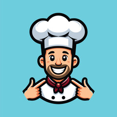 CHEF ILLUSTRATION VECTOR