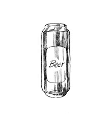 hand sketch transparent coke cans PNG