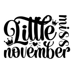 Little miss  Qutes SVG Design