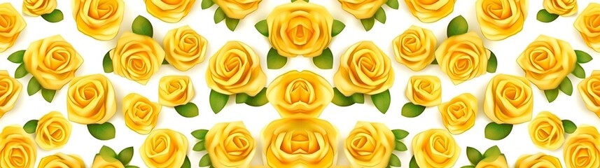 Yellow Rose  PATTERN Background 