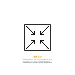 full screen flat vector icon.