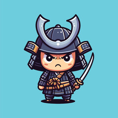SAMURAI ILLUSTRATION VECTOR