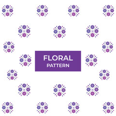 Attractive Professional Modern Floral Seamless Pater Design Template 