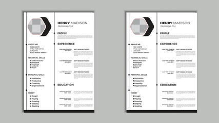 Clean Resume Templates.