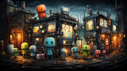 Basics of AI: Explored by Miniature Robots