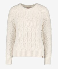 Women's Cable pointal stripe fancy Knit Sweater.