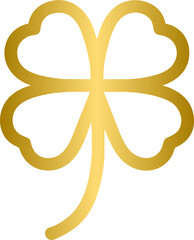 Golden clover leaf	
