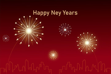 happy new years background 