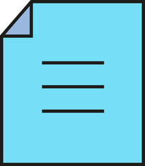 Document and Sheet Icon
