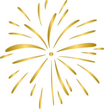 Golden fireworks, festival gold firework