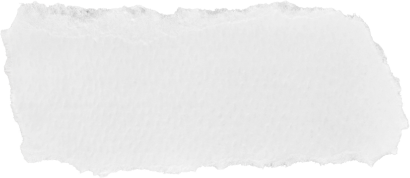 White Ripped Paper