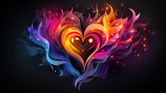Melodic Heart: Formulating a Heart-Shaped Musical Note Logo