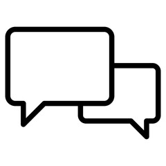 Fototapeta premium dialogue, speech bubble