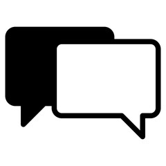 Fototapeta premium dialogue, speech bubble