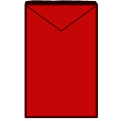 red envelope isolated