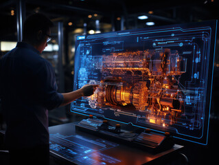 Cycle of engines and its implementation in Industry 4.0 through the digital twin.