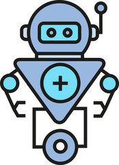 Robot Icon Illustration
